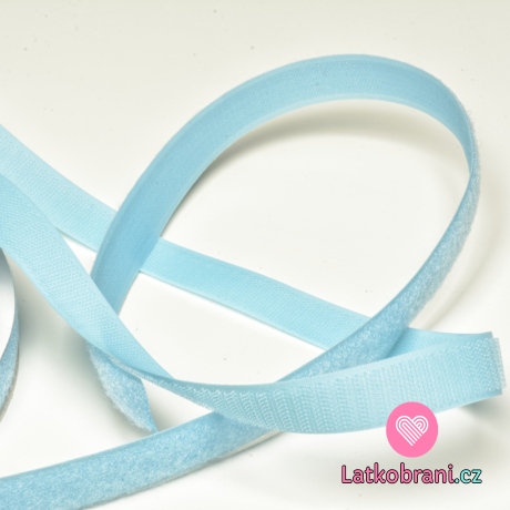 Suchý zip 20 mm blankytně modrý