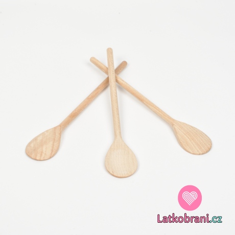 Dřevěná vařečka kulatá 25 cm