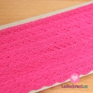 Krajka paličkovaná růžová pink