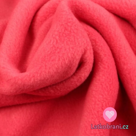 Polar fleece korálová antipilling