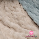 Coral fleece prošívaný, béžový