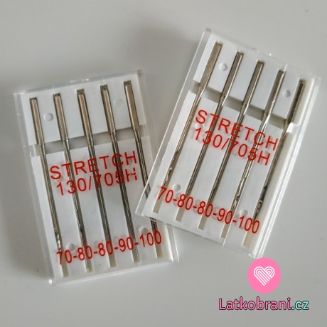 Jehly strojové 705 H STRETCH ASSORTIMENT