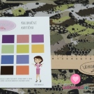 Teplákovina počesaná potisk abstraktní vojenský styl do zelena, BIO