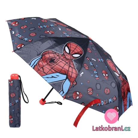 Dětský skládací deštník Spiderman