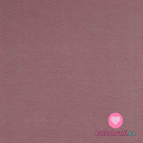Náplet hladký mauve tmavší 