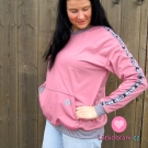Pružný softshell jarní/letní jednobarevný světle růžový