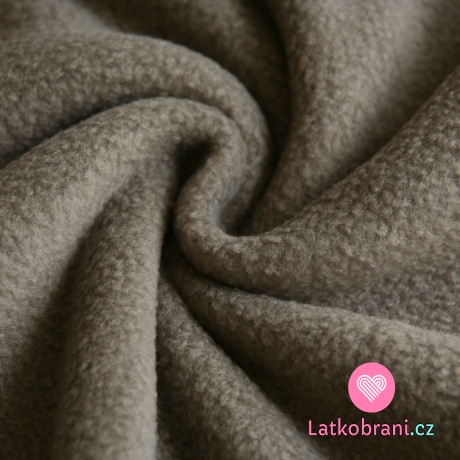 Polar fleece šedý antipilling
