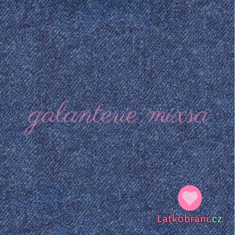 Teplákovina JEANS - Denim Blue