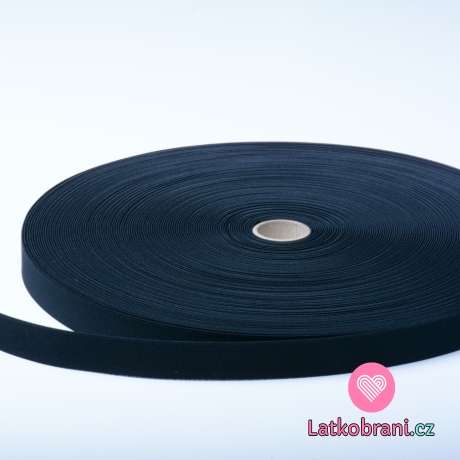 Pruženka černá plochá 25 mm