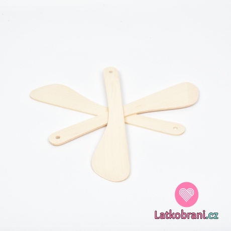 Dřevěná obracečka zkosená 30 cm