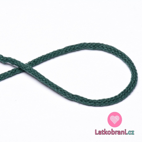 Šňůra BA Ø 5mm Zelená tmavá
