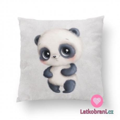 Bavlněný panel panda