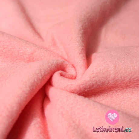 Polar fleece lososový antipilling