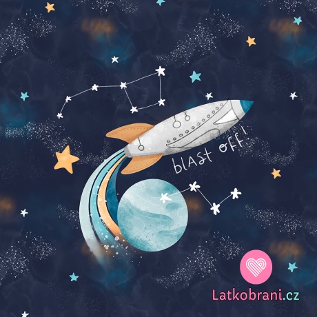 Panel kosmický raketoplán ve vesmíru