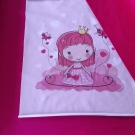 Princeznička s růžovou