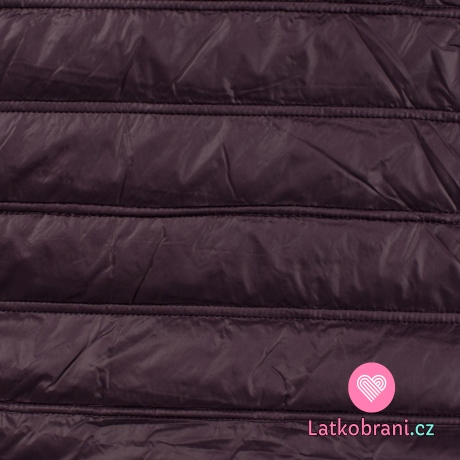 Prošev s proužky mauve