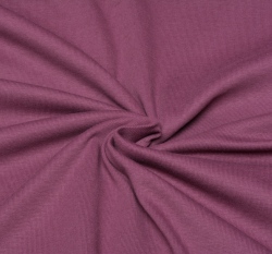 Jednobarevný hladký náplet purpurový