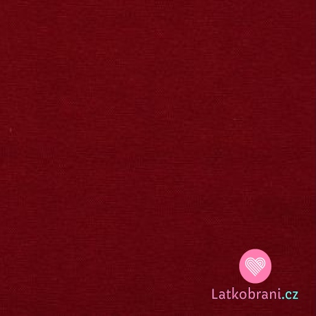 Náplet hladký bordo