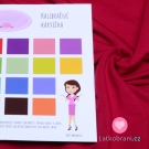 Modalová teplákovina vínová 