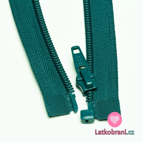Zip spirálový dělitelný petrolejový 45cm