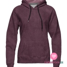 Fleece s beránkem jednobarevný starorůžový 