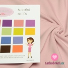 Modalová teplákovina fialová lila 