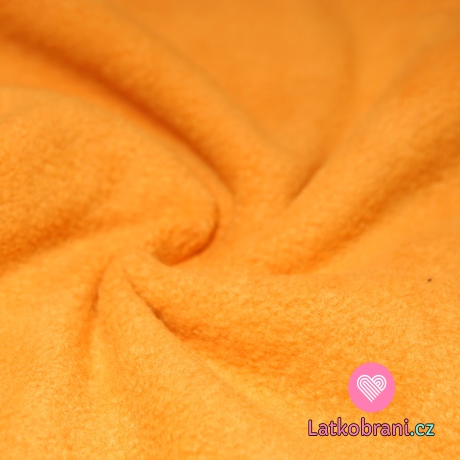 Polar fleece horčicový antipilling