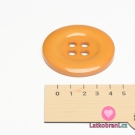 Knoflík mega velký oranžový