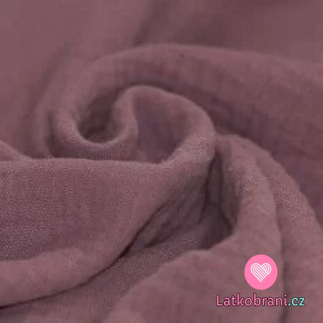 Dvojitá gázovina / mušelín starobordová
