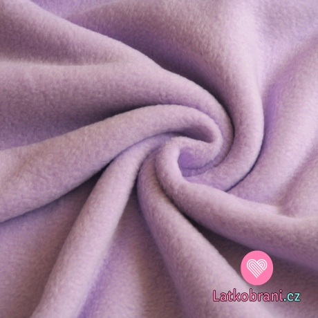 Polar fleece fialová šeřík (sv.) antipilling