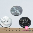 Knoflík kulatý, perleťový 38mm