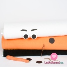 Polar fleece oranžový antipilling
