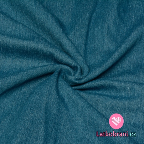 Jeans / Denim strečová tmavě modrá 