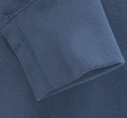 Náplet hladký tmavě modrý jeans