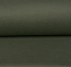 Náplet hladký khaki tmavý 260 g
