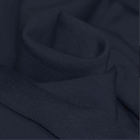 Jednobarevná teplákovina navy 290g