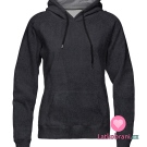 Fleece s beránkem jednobarevný antracitový 