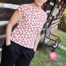 Střih dámské tričko Lucy XS-XXL