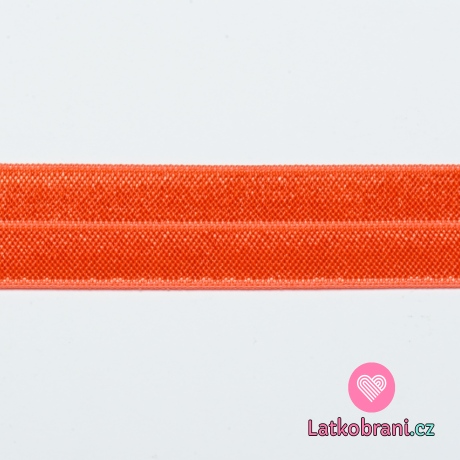 Pruženka lemovací 20mm Oranžová
