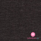 Teplákovina jeans efekt černá