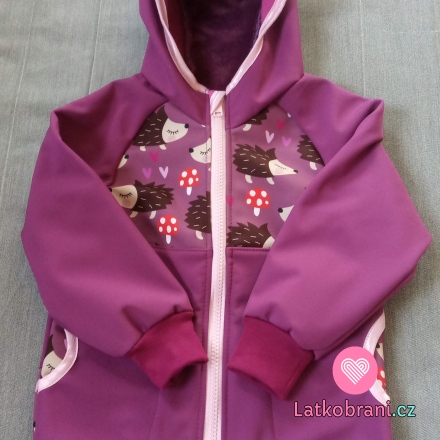 Zimní softshell ježci