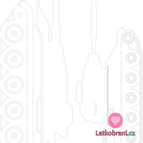 Bílá nažehlovačka tank t34 a leopard 1