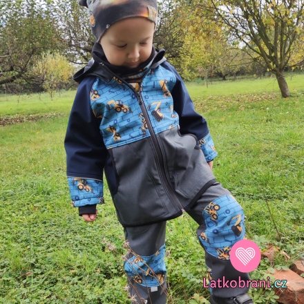 Bunda stavební auta 