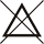 Symbol - Bělení - Nesmí se bělit