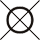 Symbol - Chemické čištění - Nesmí se chemicky čistit