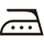 Symbol - Žehlení - Maximální teplota žehlicí plochy 200 °C